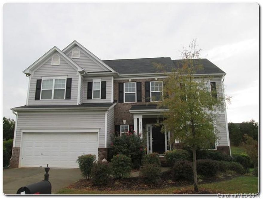 Gorgeous 2-story home with unfinished walkout basement ready for you to complete and make your own! Gleaming hardwood floors downstairs, decorative trim and wall accents,  Kitchen has granite countertops, tiled backsplash, maple colored cabinets with center island connecting to great room with cozy fireplace makes this an inviting area waiting to  entertain for the holidays!