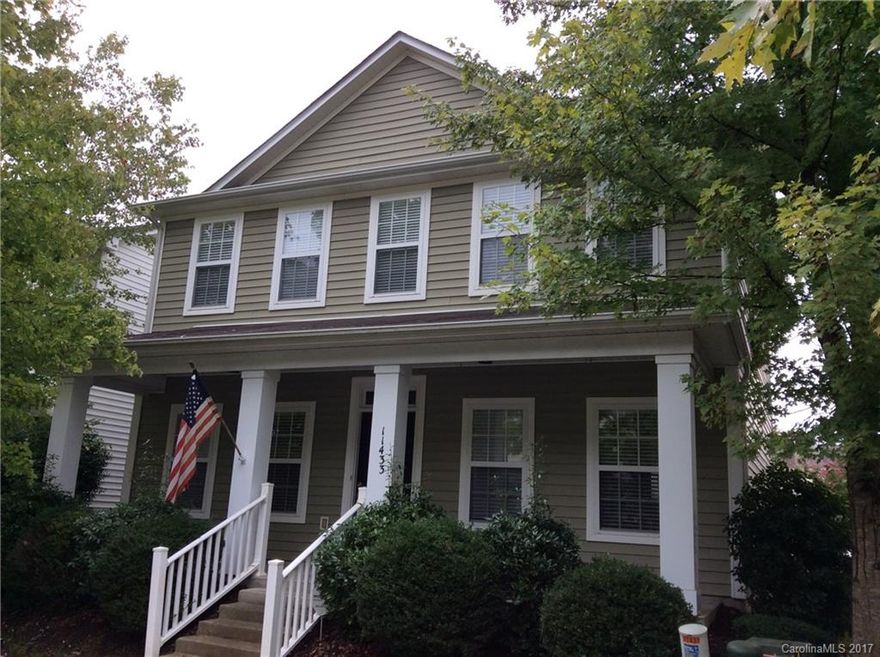This spacious two story home has 3 bedrooms, 2.5 bathroom. It features an open floor plan and wood flooring. The kitchen has a pantry, breakfast bar and all appliances. The master suite has a walk in closet and the master bath has dual sinks, an oversized tub with separate shower. Enjoy entertaining indoors near the cozy fireplace. This home is move in ready