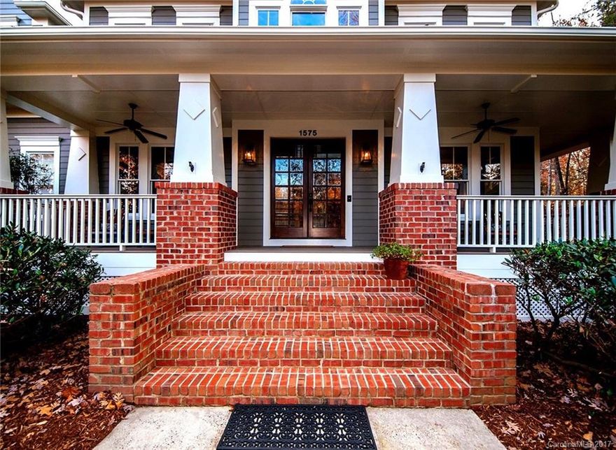 WOW! 1 of a kind CUSTOM craftsman on almost an acre & close to everything! NEW HD roof, NEW ext paint, wraparnd porch, wood floors up & dwn, high ceilngs, tons of moldings, chefs kitchn w Wolf 6 burner, stepdown living rm w oversizd French doors & veranda, 2 gas fireplcs, mastr w covrd deck, bay windw, & huge dual shower! Tankless H20 htr, heatd flooring, irrigation,wired for security&surround sound, central vacuum, smart home w wifi t-stats, garage openrs & entry. Firepit, creek& fencd backyd!