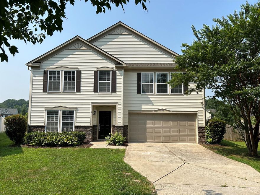 Spacious two story home with 6 bedrooms, and 3 bathrooms with a fenced in backyard. It features an open floor plan with vinyl flooring throughout. The kitchen new granite tops and appliances, it has a large walk-in pantry and kitchen island. The home features two sets of stairs. The primary bedroom has a walk in closet, an oversized tub with separate shower. New roof 2023. Large loft area.