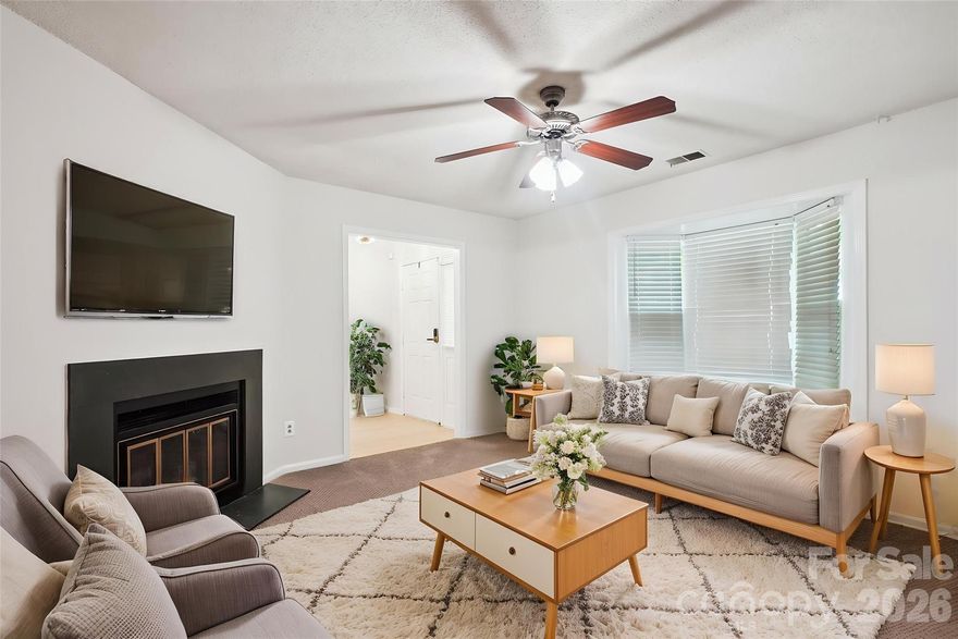 MOVE-IN READY and beautifully UPDATED, this 3BR/2BA townhome offers effortless living with a warm fireplece, modern finishes and an EV charger, all in a peaceful, low maintenance setting. 

Ideal for: First time home buyers or savvy investors

Fresh renovations throughout:

* New paint

* Brand-new luxury vinyl plank flooring

* New windows

* New carpet

* Popcorn ceilings removed for a clean, modern feel

Kitchen upgrades:

* New quartz countertops

* Brand-new sink + faucet

* Plenty of space to cook and entertain

Living + dining:

* Cozy fireplace in the spacious living room

* Peaceful bay window (perfect for your pet, too)

* Separate dining area for hosting

Outdoor perk:

* Serene outdoor space for relaxing after a long day

Bonus feature:

* Built-in EV charger (no installation hassle)

Welcome home!