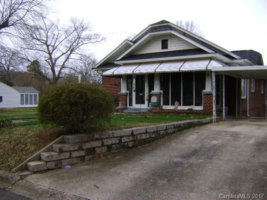 Quaint Bungalow with pretty arched doorways. Parlor could be used as a guest area. Upstairs attic area is finished and used for 2 bedrooms. Built in wall drawers upstairs. Separate wall heat unit upstairs. Roof- and gas furnace- 2015. Dining room plus breakfast nook.  Lovely back yard pool with cabana's with privacy fencing.   Wired work shop plus area for lawn mower. Storage Bldg. Screened porch. Very special package, with a little TLC needed. light fixture in parlor will be removed & replaced.