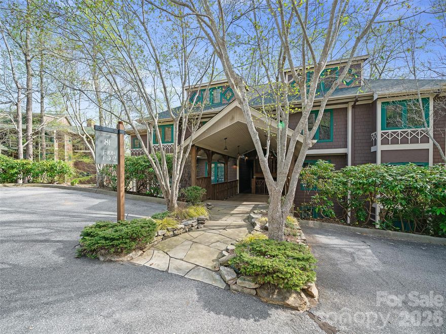 Assumable VA Loan at 4.6% interest rate being offered on this well maintained, turn-key Condo that comes completely furnished tastefully decorated. Whether you are looking to relocate full-time to this private gated community (Mtn. Air Golf and Country Club) with its highest private runway east of the Mississippi or just have a second home to enjoy a temperate climate (70s in summer) and a plethora of amenities to it's members, this home could be a perfect fit. Home features: open floor plan kitchen/dining/great room with rustic hardwood floors, stone gas fireplace and spacious outdoor living area with long range mountain views. Primary BR has private side porch access. Primary bath completed with both walk-in tiled shower and clawfoot soaking tub. Guest bedroom has two full sized bunks and office hub high speed internet available.Electric water heater is fairly new & housed in the laundry room with washer and dryer across from the second guest full bath with double vanities. Home is located closest to Creekside Park where residents can walk trails and fully enjoy nature. Detached Carport with lockable storage Unit to rear of carport to house your vehicle. Short term rentals are allowed and have served the current owner as income to help with investment.  Club Membership Opt. Available.