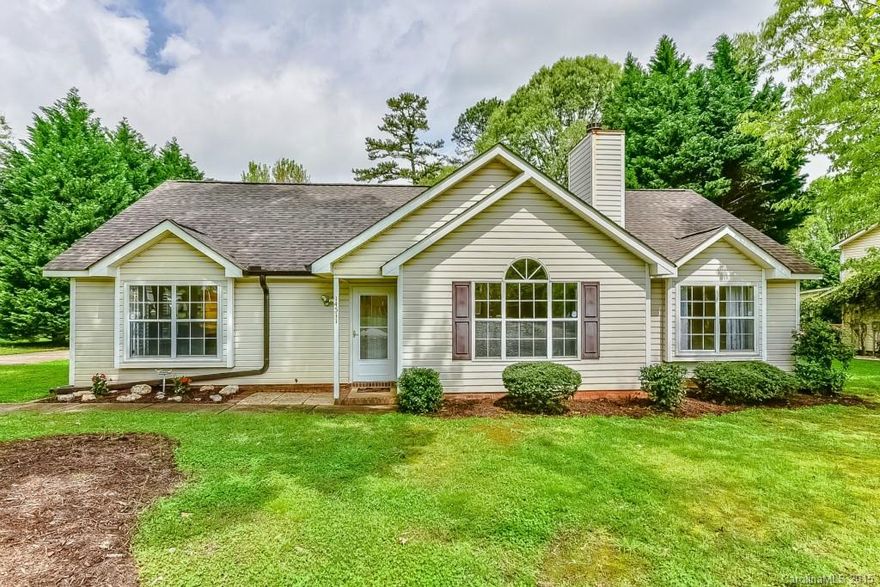 Well-maintained, one-story 3 bedroom, 2 bathroom home. Open-concept great room w/ vaulted ceiling open to kitchen and breakfast room. French doors open to deck and large yard. Spacious master suite. Tile flooring through majority of home. Attached 2 car side-load garage.