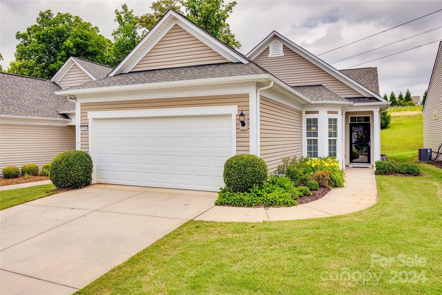 Welcome to your peaceful retreat in one of the Charlotte area’s most desired active adult communities! This charming 2 bedroom (+ flex room), 2 bathroom home is conveniently located minutes away from everything Sun City has to offer, including: championship golf course, multiple resort-style pools, clubhouses, fitness centers, walking trails, tennis & pickleball courts, softball complex, & 10 lakes. Hosting friends and family is a breeze with a flowing, open floor plan that walks out to a screened porch overlooking your private backyard. The split-bedroom layout ensures privacy for all while still maximizing closet space and private bathroom access. Customize the flex room to your needs as an office, additional guest space, or craft room! If you are looking for a move-in-ready home with low-maintenance living and an unbeatable location; welcome home to 20064 Dovekie Lane— you may just never want to leave!