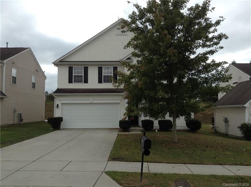 This 4 bedroom 2.5 bathroom home features a large kitchen, open floor plan, vaulted ceilings, great room with fireplace, and 2 car garage. Kitchen comes fully equipped and the master bedroom has a walk in closet, master bath has dual sinks, an oversized tub with separate shower. This is a must see and is move in ready!