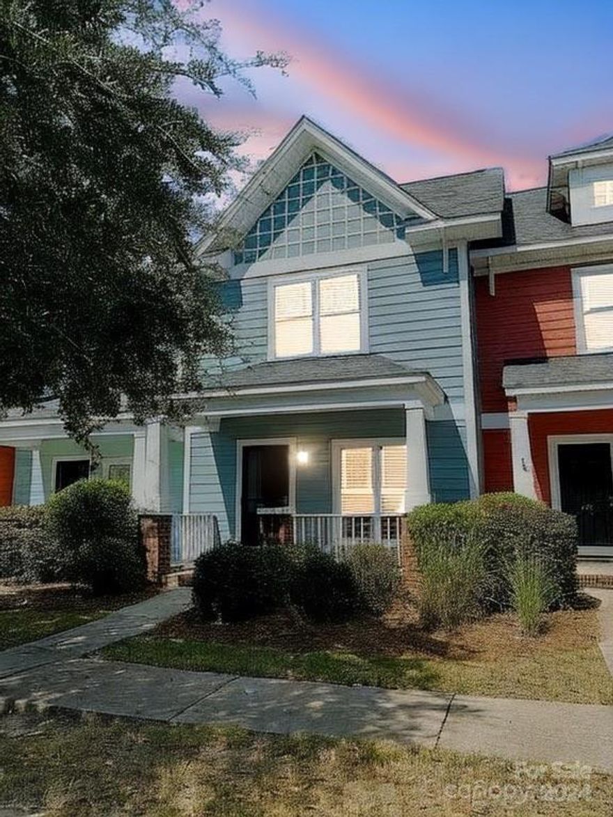 The Columbia Charmer. Taking a page out of rainbow row in Charleston, this beautiful Hardboard siding townhome is turn-key and ready for it's new owner! With a tenant in place through December, this property would make a perfect investment or forever home. Inside of this Craftsman you'll find hardwood floors, crown molding, tile floors, walk-in closets and more! Both bedrooms are located upstairs including the primary suite. Outside you'll find a private garden space and courtyard perfect for entertaining. Community includes pool, dog park, and other great amenities! With one of the most desired locations in Columbia, this home is begging you to come and see it!
