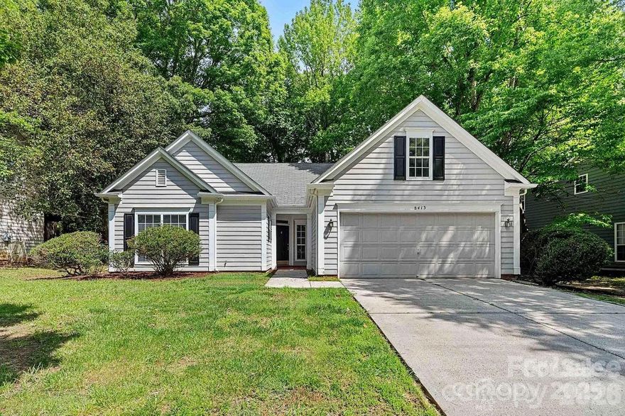 Welcome Home to 8413 Belstead Brook Ct...Charming 3-bedroom updated ranch home located in Wedgewood community.. Luxury vinyl plank flooring flows seamlessly through the home. The kitchen boasts newer cabinetry, quartz countertops, stylish backsplash, and newer appliances, with an eat-in area and breakfast bar. Laundry room conveniently located just around the corner. Updated bathrooms include vanities and fixtures. Ceiling fans and a fireplace add comfort and charm. Two-car garage. Enjoy outdoor living on the backyard patio and deck. Ideally located adjacent to the Long Creek/Dixon Branch Greenway. Easy access to I-485 and I-77,  Avail NOW!!!
Pets are conditional with owner approval. No smoking or vaping permitted. Renters insurance is required. 

Rental Requirements:

Application fee: $75 per person (18+), non-refundable

One-time $150 administrative fee due at move-in

Minimum credit score: 650

Monthly income must be at least 3x the rent

No prior evictions