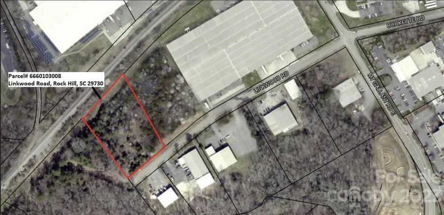 Here is an exceptional opportunity to own this prime level parcel in the thriving city of Rock Hill, South Carolina. Located in a rapidly growing region, this vacant parcel offers a blank canvas to come in and build for your commercial/industrial venture. Situated in a great location with easy accessibility to I-77, it is ideal for a wide range of uses. The site touches City Of Rock Hill and can be easily annexed according to the city. Water and sewer are accessible to the site (Buyer to confirm utility capacity and any required easements).