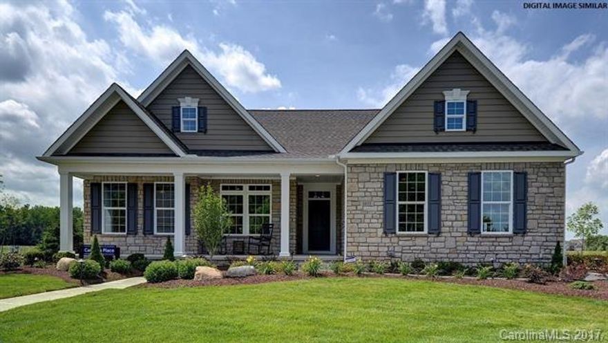 Carolina Place Home offers open concept ranch style living with a guest suite or huge bonus room upstairs!
