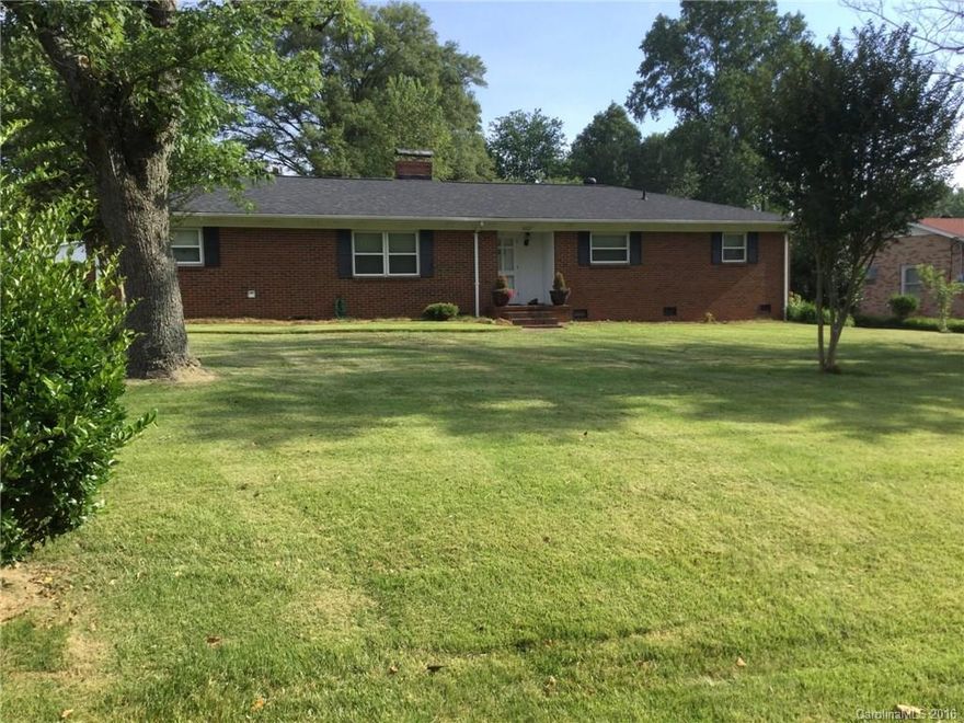 Lovely ranch home with tons of original character on almost half an acre in a great neighborhood. Original hardwood floors. Absolutely beautiful front and back flat yard. With a large 2 room storage shed and converted carport, this home has lots of extra space. Roof replaced in 2014. You won't be disappointed!