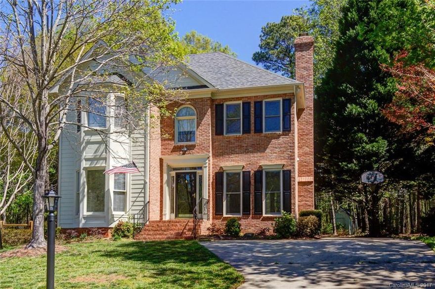 Welcome home. Welcome to Brandyhill!  Fantastic location close to everything. This is the home you don't want to miss out on.  Open floor concept is perfect for entertaining.  Hardwood floors throughout the first floor, gas fireplace in the great room, formal dining, new cabinets, appliances, corian countertops, crown molding, light fixtures, and carpet.  The backyard is a park-like setting that is perfect for large gatherings or relaxing setting after work.  Don't delay come see this one today.