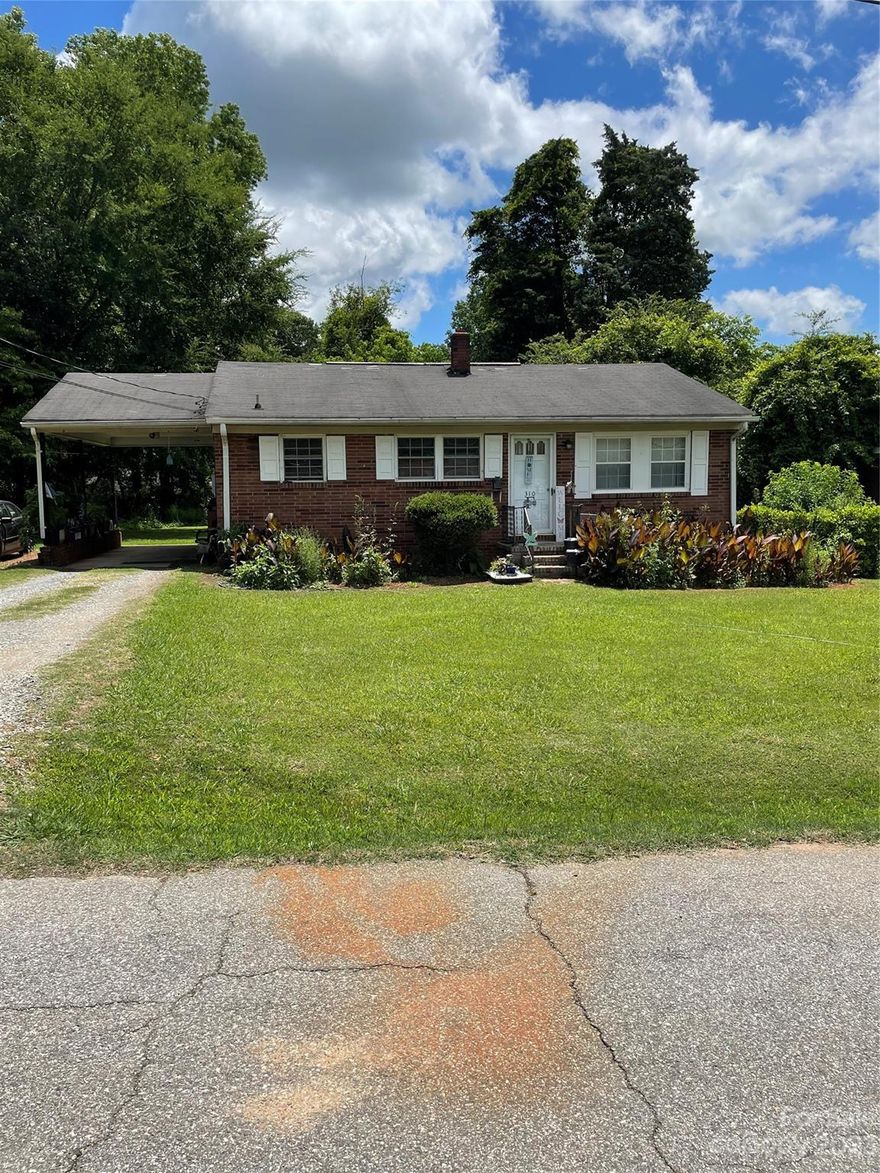 This brick ranch with carport is perfect for an investor or a first time home buyer. Current tenant has lease until March 31st, 2024. Needs work and that is reflected in the price. Showings are made when the tenant is available and same day showings are not likely. Proof of funds is required to show this property. You are not going to want to miss this one!