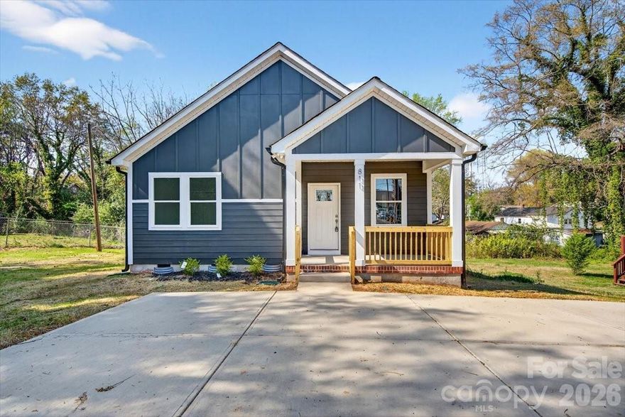 Experience the perfect blend of style and functionality with this new construction residence in Shelby NC. Designed with modern living in mind, this home features a spacious open-concept floorplan, ideal for both everyday comfort and entertaining guests. Enjoy three generously sized bedrooms and 2 full baths, offering flexibility for its new buyer or remote work needs. The chef-inspired kitchen showcases sleek stainless-steel appliances and granite counter tops. Step outside to your private backyard. No HOA too. Don't miss your chance to own this incredible property. This property may qualify for 100% financing, combined with two incentives grand from the lender of up to $5000 for closing cost assistance and $15,000 down payment assistance.
Check out my other listing 1104 Silver Street, Shelby NC!