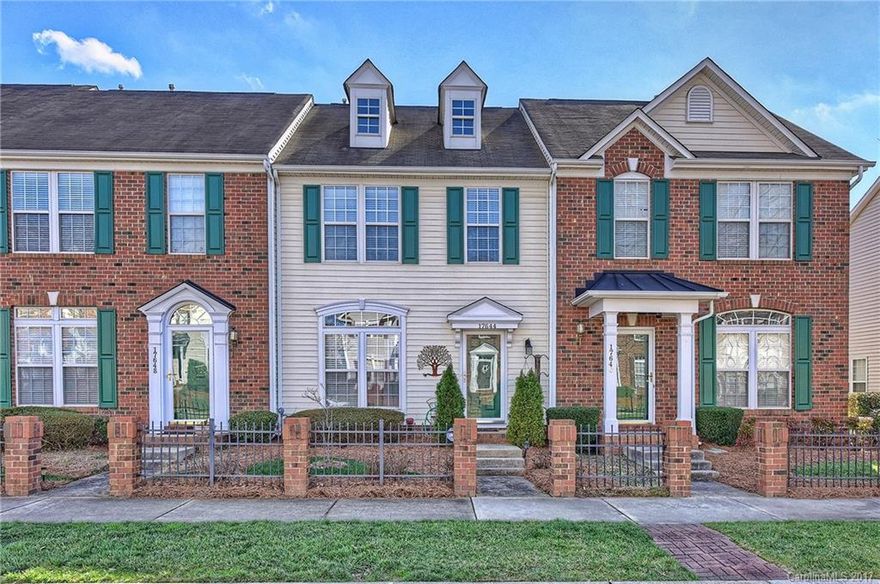 Charming town home in sought after Oakhurst. Kitchen features large counter space, oversized island, cabinets with pull-out shelving. Grand master suite with trey ceiling and massive walk-in closet. Second bedroom also on upper level. Enjoy the private patio. Oakhurst has shopping, dining and more. Convenient lifestyle.