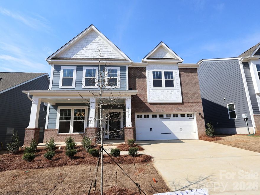Welcome to The Fenmore! Walking in from the front covered porch, you are greeted with a warm and inviting foyer with a formal dining room. The home opens up to your main living space, finished with crown molding and easily maintainable EVP flooring. The kitchen is a chefs dream, with stainless steel appliances, a gas cooktop with an overhead hood and a kitchen island, complete with a sink. The family room is spacious and cozy with a gas fireplace. Through the atrium door is an extended covered porch, perfect for entertaining or just enjoying a morning coffee. To finish this level is a main level guest bedroom and a full shared bathroom. Upstairs you will find a spacious loft that adds an extra space for entertaining. There are 3 additional bedrooms, one with its own private bathroom and another shared bathroom. The laundry room is centrally located to make laundry days a breeze. Walking into the Owner's suite, you will be greeted with crown molding, LED lighting and plenty of natural lighting, you will feel like royalty. The walk-in closet is expansive and is perfect for any size wardrobe. Finally the en-suite is fit for a spa, with an extended tiled shower featuring dual shower heads, a seating area and a separate drying area. The dual vanity and private toilet area gives everyone plenty of space and privacy to get ready in the mornings. Welcome to your new home!