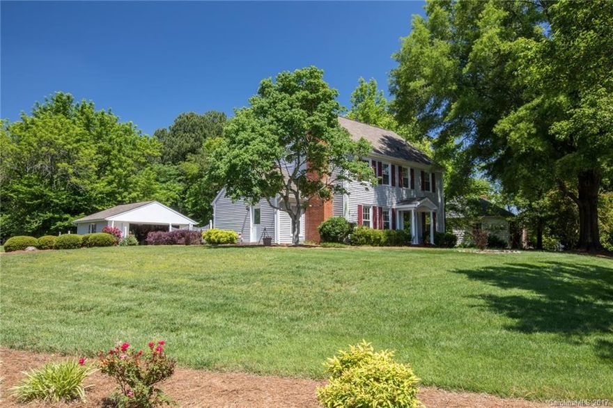 Must see 2 story home on a half acre in Candlewyck! This home sits on a corner lot and feats: 4 beds; 2.5 updated baths; updated kitchen with breakfast bar, eating area, solid surface counter-tops, new back splash, and new cabinets; sep. formal dining room; large master w/full bath; family room with built-ins; a fireplace in the living room; french doors leading to beautiful stamped concrete patio and backyard; newer roof and HVAC system; and an over-sized 2 car garage with plenty of storage.