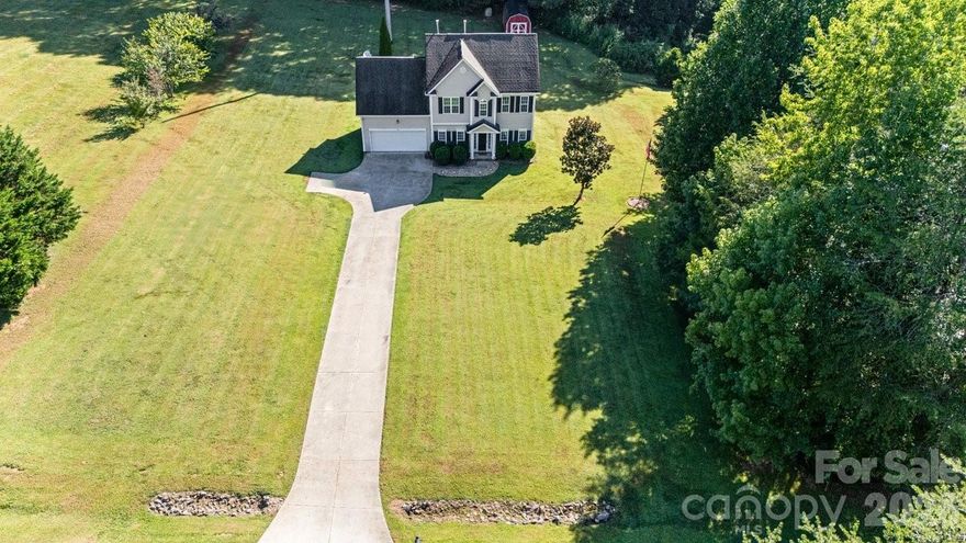 Private 2.4 acre property with no HOA, offering space, flexibility, and hard to find features just minutes from Troutman.

This well-maintained home includes 3 bedrooms plus a large bonus room, ideal for a home office, guest space or playroom.

The property truly stands out with two outbuildings - including a wired 10x20 workshop - and a whole-home generator with automatic transfer switch, providing functionality and peace of mind that most homes simply don't offer.

Enjoy a long driveway, ample parking, and room to expand, garden or create your own outdoor setup.
If you've been searching for useable land, no HOA restrictions, and practical upgrades, this property delivers a rate combination in today's market.