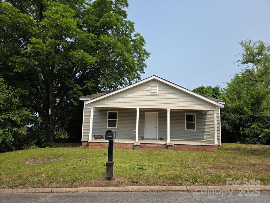 Investor Special! This 3 BR, 1 BA home is full of potential, a blank canvas ready for your vision. Lots of work has been done by current owner but they have decided to move away from SC. New sheetrock, New insulation, New Roof in 2024, New HVAC in 2023, New electric wiring throughout, New plumbing (not connected to sewer yet). Whether you're looking to renovate and flip or add to your rental portfolio, this property offers a solid foundation. Situated in Great Falls right off Hwy 200. Great opportunity for the savvy investor. Property is being sold AS-IS. **NOTE THAT IT IS UNSAFE TO STEP OUT ON THE DECK (Deck is unstable, must be demolished and rebuilt). Water & Electricity are both on with utility companies. Bring your tools and creativity to unlock its full value! 3 minute drive to Carolina Thread Trail-Rocky Creek Trail. Email offers to LA, Betsy Martinez. BUYER AGENT MUST ACCOMPANY BUYERS ON ALL TOURS.
