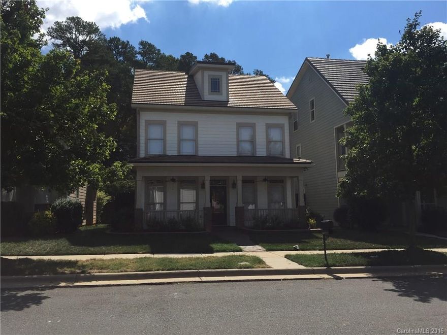 Fantastic house in Huntersville. Features include tile floors in kitchen & baths, cherry stained wood floor in entry hall & dining room, fireplace in the living room, California berber carpet, garden tub & separate shower in master bath, granite countertops, tray ceilings in the dining room & master bedroom, front porch w/ceiling fans, stainless steel kitchen appliances, and washer/dryer included. Convenient to Blythe Landing and shopping at Birkdale Village. Too much to list. Call today!