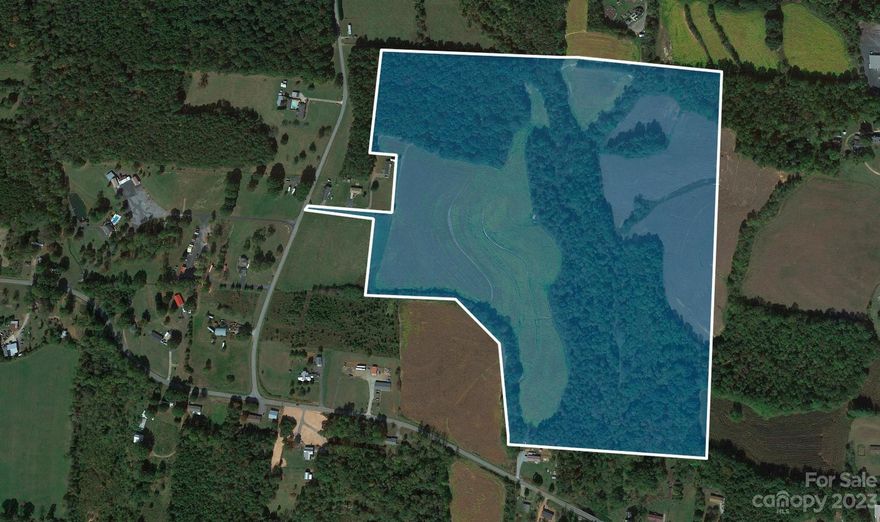Exceptional 82.02 Acre Prime Development Property currently Zoned RA-20 (Taylorsville ETJ/Township, can be rezoned) consisting of 4 contiguous parcels: (0017819 of 58.02 Acres, 0009979 of 8 Acres, 0009980 of 8 Acres and 0009981 of 8 Acres).  Less than a mile from intersection of Hwy 64 and Hwy 16 with straight shot access via mostly 4 lane improved Hwy 16 to West Lake Norman, Douglas International Airport and Charlotte.  20 minute drive to r Hickory, Statesville and Mooresville and destinations nearby.  Property sold in entirety, partially wooded and open pasture.  Flat topology with running stream along which is easement for existing County/City Sewer and connection point.  Also has County/City Water connection point at entrance off of Happy Plains Road.  Location has views of the Blue Ridge to the North/NW.  Opportunity to develop Mixed-use development including SFR, Multi-Family, Retail or could be possible light industrial.  Excellent topo with a Charlotte Regional Draw