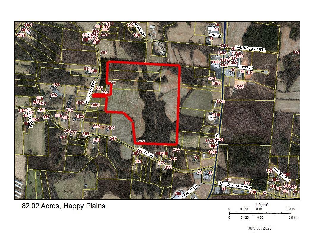 0 82.08 Acre Development Property, Happy Plains Road