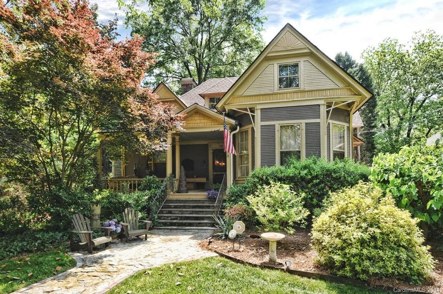 Beautiful & fully restored Victorian home. On National & South Carolina Historical registers. New roof, new hardwoods, new customized gourmet kitchen w/ granite, metal back splash, 4-burner gas cooktop, & wall oven. Remodeled master bath features clawfoot tub. Remodeled hall bath w/ seamless glass shower. Dining room w/ custom built-ins. Butler's pantry leads from kitchen to dining room. Custom closet organizers. Upstairs rec room is huge. Also tons of walk in attic storage. Must see in person!