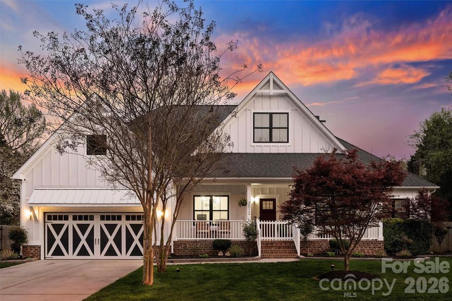 Rare opportunity to own a single-story, newer construction home on a corner lot in the highly sought-after Merry Oaks neighborhood—just minutes from Plaza Midwood, NoDa, and Uptown. Situated on a spacious lot, this property offers a private backyard retreat complete with a pool and spa combo, stone fire pit, patio and terrace, and full fencing—perfect for relaxing or entertaining.

Inside, the thoughtfully designed floor plan features a stunning great room with wood beam ceiling accents and a cozy wood-burning fireplace, all overlooking the backyard oasis. Durable, classic wood-look LVP flooring runs throughout the main living areas.

The chef’s kitchen is both functional and beautiful, equipped with a gas cooktop, pot filler, wall oven, stainless steel appliances, farmhouse sink, oversized island, and a butler’s pantry with additional sink and prep space.

The spacious primary suite offers a private retreat with double walk-in closets, dual vanity bath, oversized walk-in shower, water closet, and a versatile attached flex space—ideal for a second office or private drop-zone. A secondary bedroom with en-suite bath provides comfort and privacy for guests or family.

Additional highlights include a 2-car attached garage, drop zone with built-in bench, and a generously sized laundry room with sink and cabinetry.

This rare combination of modern construction, single-level living, and prime location makes this home truly stand out in Merry Oaks.