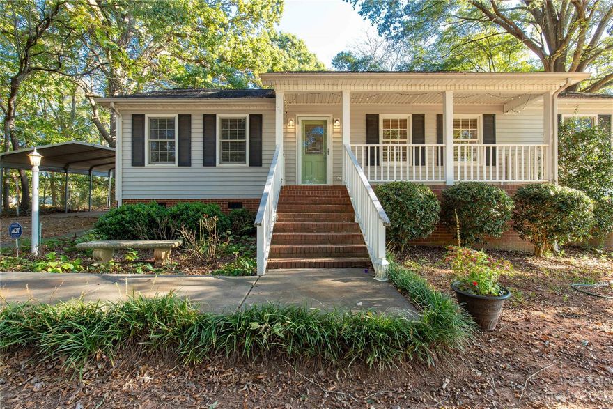 Nestled in a tranquil neighborhood, the inviting covered front porch sets the stage for a warm and welcoming ambiance. Inside, the well-designed living area bathes in natural light, creating a bright and versatile space for gatherings. The kitchen is complete with modern appliances, including a gas dryer hook-up, making your move-in effortless. Cabinet space and generous countertops make cooking a breeze.  The three bedrooms offer spacious retreats, with the primary bedroom featuring an ensuite bathroom for added privacy. A highlight of this property is the fenced backyard, a private oasis ready for your personal touch. Whether you're gardening, entertaining, or simply unwinding, this space offers endless possibilities.  This charming 3-bedroom, 2-bathroom home with its covered porch, gas dryer hook-up, and included appliances offers comfort and convenience in every corner. Make this your dream home, where cherished moments and a peaceful retreat await.