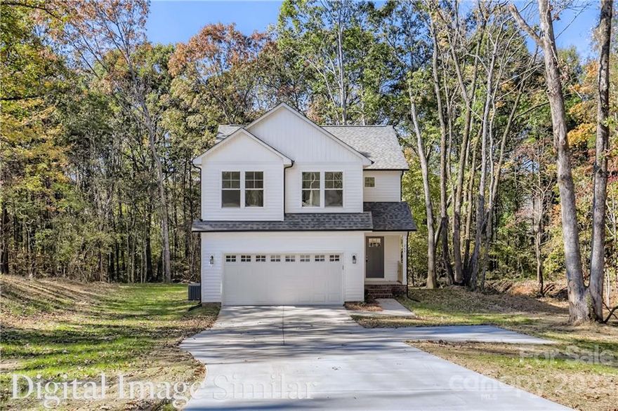 Come see the Professional Craftsmanship in this New Construction 4 BR 2 and a half bathroom home! This open floor plan offers a large great room with luxury vinyl plank floors. A large 2 car-garage and a covered porch adds a great feature to this new construction! The spacious kitchen boasts white shaker cabinets, granite countertops, stainless appliances and more. Relax in your large primary suite with a walk in closet. Full laundry room and ample storage space provides everything you need in your new home. Schedule your showing today!