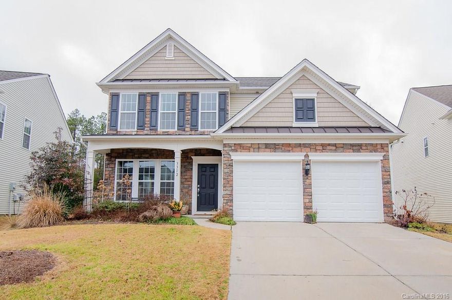 LOVE this home! Four bedrooms, two and a half baths, open floor plan, gas log fireplace, flat backyard with berm.