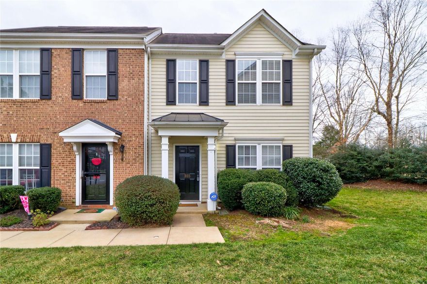 END UNIT townhome with brand new remodeled features! ALL NEW HVAC system, water heater, luxury plank flooring on main, plush carpet upstairs, paint & lighting fixtures! End Unit offers lots of natural light from the many windows with blinds. Main level has Dining area, Kitchen with eat-in Bar and Pantry for storage, huge Living Room, and an Atrium door that leads to rear Patio with private backyard with trees. Half Bath and Laundry are located on the main level. The upper level has the Primary Bedroom with tray ceiling & walk-in closet. The Primary Bathroom features new luxury plank flooring, a full vanity and a soaking tub with shower. 2 additional Bedrooms with 2nd Full Bathroom also upstairs. WATER, SEWER & GARBAGE ARE INCLUDED and Tenant is responsible for all other utilities. HOA maintains the exterior lawn and landscaping areas. 2 Parking Spaces with 1 Designated. No Smoking, No Cats allowed & 2 Dogs under 35-lbs at adult weight per the HOA rules are conditional with a pet fee.