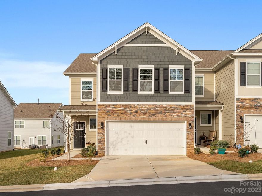 BACK ON THE MARKET, due to no fault of seller. Amazing opportunity to own a spacious townhome, nestled in SC, just outside of Ballantyne. Welcome to Avondale!This beautiful, move in ready townhome is loaded w/ upgrades! Upon entry, notice details like foyer picture molding, LVP flooring & new light fixtures. Be wowed in the Kitchen w/ the oversized granite island, new S/S dishwasher, S/S gas range & new cabinet & door hardware. Convenient Drop Zone by garage; lots of pantry & closet storage. Large Dining area overlooks both the kitchen & the spacious family room. Wonderful floorplan & outdoor patio w/ privacy fence, perfect for entertaining family/friends. 2ndary BR & Full bath on main level. Master Suite offers abundance of natural light, upgraded shower, garden tub, dual sinks & Walk In closet.  Community features include Clubhouse w/ fitness ctr, outdoor pool, pickleball courts & playground. Walking distance to Elementary school; convenient to hospital, shopping, restaurants & more!