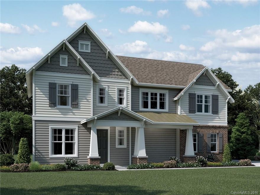 Stylish urban living is what this new townhome style community offer located in the highly desired Ballantyne area.  Master up floorplan with 4 bedrooms, 2.5 baths and 2 car attached garage. Tons of luxury features such as gourmet kitchens, extended hardwoods, large walk in master closet…just to name a few! Full yard maintenance is included.