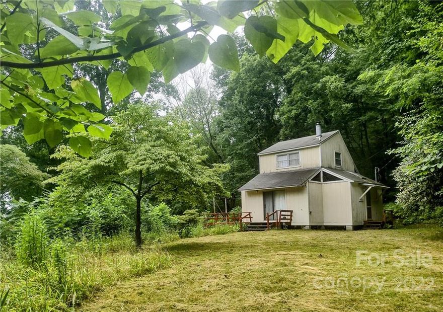 Private mountain home in beautiful Secluded Valley. Fixer upper. Wood stove and electric monitor heat. Septic records were not found although the seller said there is a septic system. Secluded Valley has community spring water that the home is connected to. As is. Seller never lived in the home.