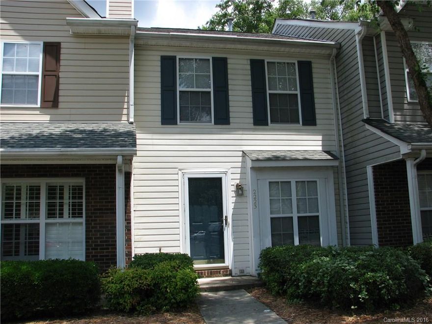 Excellent opportunity to own a home in southwest Charlotte.  Great for home or investor.   Two story townhome with community pool. Outside storage building.  Convenient location with easy access to interstate, airport, shopping and restaurants.