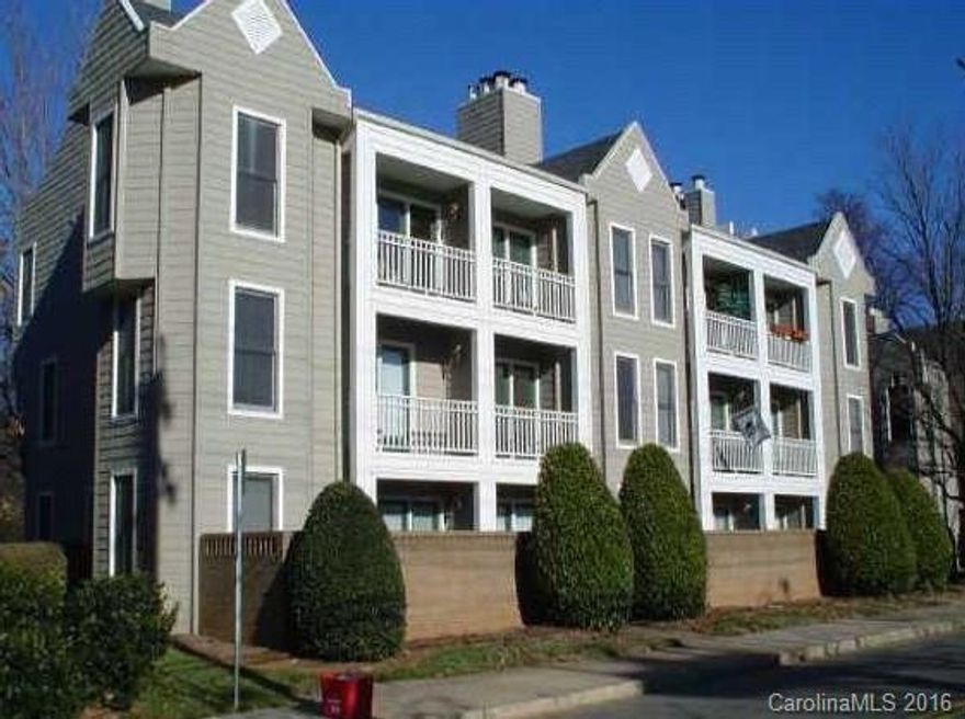 WOW! Almost everything is new in this ground floor unit including granite counters, water heater, HVAC, refrigerator, electric range & microwave! Great location in Third Ward just across the street from the Panthers practice field. Walk to anywhere in uptown and just one minute from I-77! Move-in ready and easy to show!!!