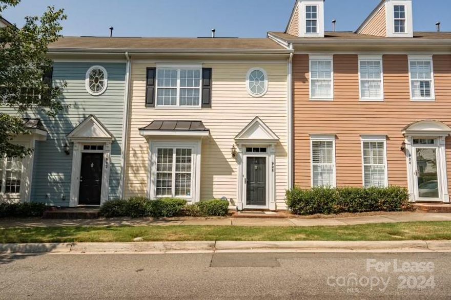 Super cute townhouse in the heart of Huntersville & desirable Monteith Park. Enjoy walking this beautiful neighborhood with so many pocket parks, walking trails and sidewalks. This neighborhood has a clubhouse, pool and playground. Lovely townhouse with large living room area along with a fireplace to enjoy your fall night. Fenced bakcyard with concrete patio and detached 2 car garage. Upstairs has spacious bedrooms with their own full baths. Fridge along with washer and dryer stay in this townhouse. Monteith Park aka this townhouse is close to highway access, Uptown Charlotte, Lake Norman, Birkdale Village, restaurants, shopping and hospitals. Welcome Home!