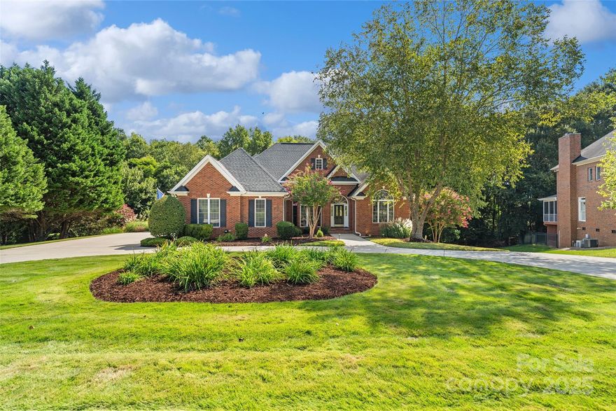 This home is truly a gem! As soon as you enter, you'll be greeted by exceptional custom details, stunning trim work, and soaring ceilings. The abundance of natural light streaming through large windows highlights the beautiful hardwood floors throughout. The main level is perfect for entertaining, with a spacious dining and living area, a cozy front office, and a kitchen with a charming breakfast room that opens up to a lovely porch. Enjoy your morning coffee outside, surrounded by peaceful nature, all while being just minutes away from shopping and dining. The primary suite is a retreat of its own, located on the main floor, complete with a cozy sitting area and a private door leading to the back deck. The versatile floor plan also offers two additional guest bedrooms and a Jack-and-Jill bathroom on the main level, as well as a guest room and bath in the basement. The finished basement is an entertainer’s dream, featuring a large bonus/flex room, a convenient half bath, and an expansive unfinished storage area with a third-car garage. Outside, you'll find a fire pit and hot tub, both illuminated for the perfect fall evenings, complete with a TV for added enjoyment. The neighborhood is just as impressive, offering over 2 miles of trails, serene ponds, an outdoor pool, and sports courts. This home truly has it all!