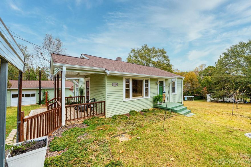 Welcome to this charming home in Shelby! Convenient to everything with easy access to shopping/restaurants, downtown area, nearby highways, & much more. This beauty is move-in ready & sure to please! Ideal starter home or if you're just looking to downsize this is the one. Several updates including new HVAC, new gas water heater, new gutters, new exterior paint, beautiful new paver sidewalk & patio area, 2yr new septic tank, new heat/air unit installed in the newly finished office space in the detached 1 car gar with workshop. Garage office has HD & surround sound system that remains. The opportunities are endless with this space. You'll fall in love with this property that is tucked away on a private dead end street with only 4 other homes. Situated on a large .77 acre lot with plenty of room to grow. Seller has planted several fruit trees & maintained this home impeccably! Newer refrigerator, oven, washer & dryer to remain. Congratulations, you found a home & property you will LOVE!