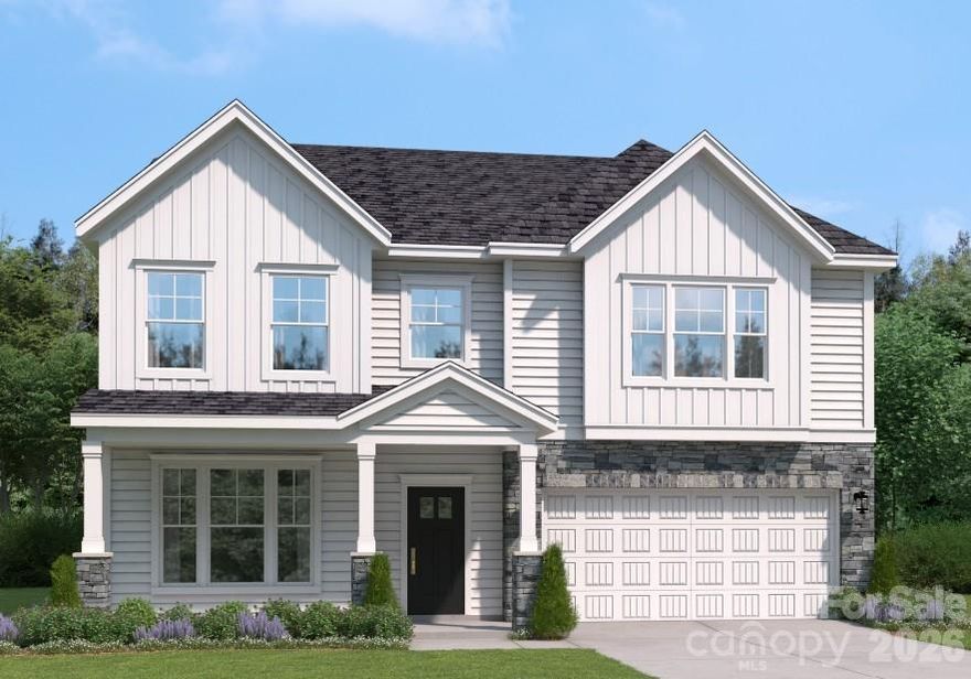Step into elevated style and comfort in this beautifully designed 5-bedroom, 4-bath SHILOH II home. The open-concept layout features modern finishes and a seamless flow, creating a warm and inviting space ideal for both everyday living and entertaining. At the center of the home, the gourmet kitchen impresses with quartz countertops, a large island, and a pantry—perfect for preparing meals, gathering, and hosting with ease. The main level offers a private study with French doors and a formal dining room, blending functionality with refined elegance. Upstairs, the primary suite serves as a relaxing retreat, complete with a raised tray ceiling and a spa-inspired bathroom. Spacious secondary bedrooms and a versatile loft provide flexible space for a home office, media room, lounge, or fitness area. Enjoy outdoor living on the screened patio—perfect for peaceful mornings or unwinding in the evening—along with energy-efficient features designed to keep you comfortable year-round.

Located in a vibrant, amenity-rich community featuring a playground, resort-style pool with cabana, and scenic walking trails, this home is just minutes from Reedy Creek Nature Center and only a short 20-minute drive to Uptown Charlotte’s dining, shopping, and entertainment. Schedule your private tour today and discover all that the SHILOH II has to offer.