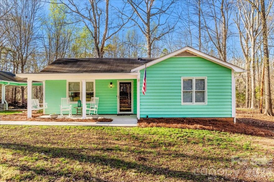 This exceptionally maintained 3 bedroom, 1 bath home sits on 1.2 private acres on a quiet dead-end street just 3 miles from charming downtown Waxhaw. Enjoy peaceful surroundings with equestrian facilities directly behind the property line, offering a unique blend of privacy and open space.
Inside, the home features granite countertops throughout, stainless steel kitchen appliances, laminate flooring, fresh paint, and an updated bathroom with a walk-in tiled shower. A concrete front porch and walkway were added within the last 5 years, enhancing both curb appeal and functionality.
Spacious, move-in ready, and truly turn-key a rare opportunity to enjoy country living with convenience to town.