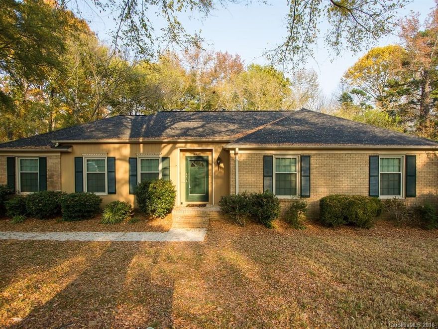 Fantastic opportunity in a great neighborhood! Great ranch home with tons of potential. 4 bedrooms, 2 full baths on a little over an acre lot. Investors or home buyers looking for sweat equity, this home is for you.  Windyrush Country Club is in walking distance from the home. Colony Place shopping center with grocery, restaurants, shops is 5 min away.  SouthPark is about 10 min away. HOME IS BEING SOLD AS-IS, and price reflects.