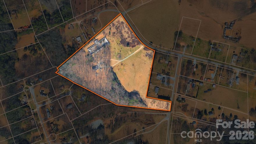 Incredible 18.98-acre tract in Concord ready for development. Surrounded by active and upcoming projects, this property offers excellent topography ideal for creating a residential subdivision. Located just 10 minutes from Concord Mills, this is a prime chance to capitalize on a rapidly growing area. If you’re seeking a strong investment and a rare development opportunity—look no further.