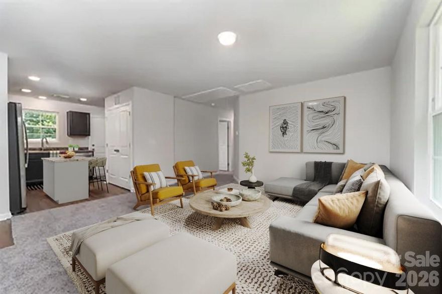 Quality new construction! If you are looking for low maintenance, low utilities and easy living - this is the home for you. Cute, cozy and well built. One level living. Rare opportunity to find a new construction home on a wooded lot with mature trees. Pretty mountain view from the front yard! Come and check out this opportunity for simple living only 1.5 miles from Historic Main Street. Marion offers festivals, breweries, dining and endless opportunities to get outside and enjoy mountain living! This home is an exceptional value offering worry free living and in a convenient location. Come see it today!