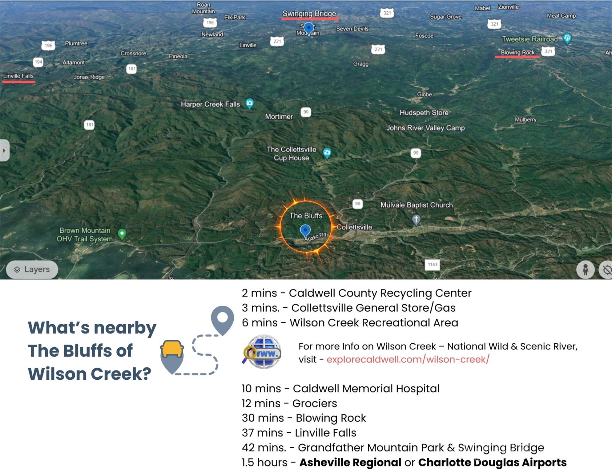 The Bluffs of Wilson Creek - Land