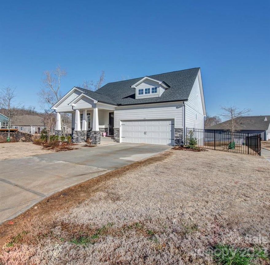 Beautiful custom built home with tons of extras in this gorgeous home with everything you would want. Upgrades throughout, kitchen has every upgrade in it you would want. this plan is very open with , with designer cabinets with quartz counter tops, oversized Island with lots of seating, dining and greatroom with with Fireplace. Main level also offers Owners Suite which is very large and bath with double vanities large walk in shower , walk in closet. Extra room on main for extra bedroom, office or study. Upper has 2 bedrooms, walk in closets, Full Bath, Loft , lower has Rec Room, or Media Room  with lots of room for entertaining ,  Bedroom, Full Bath, office, and large unfinished room work work shop/ storage. Upstairs Deck, Patio downstairs