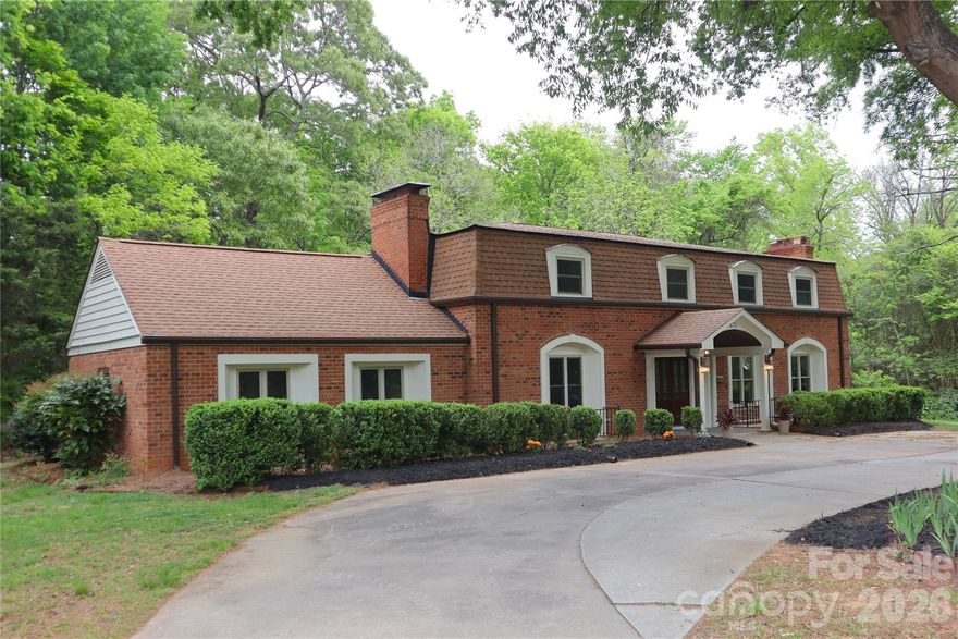 PRICE IMPROVEMENT!! MOTIVATED SELLER! BRING ALL OFFERS! *Sellers have fixed most items that came up on previous inspection report. This is the PERFECT blank canvas to cosmetically make your own!*
Welcome home to this timeless all-brick Colonial—a truly rare hidden gem nestled on nearly an acre in the heart of 28025 Concord. Tucked gracefully away from the road, this quiet, private retreat is framed by mature trees and features a charming front horseshoe driveway, plus a rear-facing garage with a second driveway for added convenience. 
Step outside and enjoy multiple outdoor living spaces, including an inviting covered back dining porch, off the dining room, that overlooks the fenced, in-ground pool—perfect for entertaining, hosting summer gatherings, or simply unwinding in your own backyard oasis.
Inside, the home is rich with classic architectural details and enduring craftsmanship, from original dentil molding and solid wood built-ins to 4 elegant marble fireplaces that add warmth and character throughout. Fresh paint and new flooring throughout most of the house, make it the perfect blank canvas to make it your home.
A partially finished basement spanning the full length of the home offers endless potential—whether you envision additional living space, a home gym, theater, wine cellar, or recreation area.
Ideally located just minutes from Atrium Health Cabarrus, with easy access to I-85, shopping, dining, and a short drive to vibrant Downtown Concord, this property perfectly blends privacy, charm, and convenience.
Opportunities like this don’t come along often—schedule your showing and experience the possibilities for yourself.