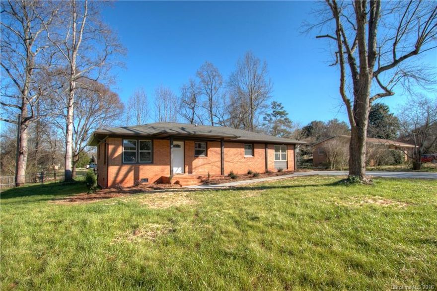 This home has been renovated and has new windows and hvac and appliances and flooring and cabinetry---roof and 
insulation-new concrete drive and walkway and more......This home has a large deep lot! Broker has ownership interest.