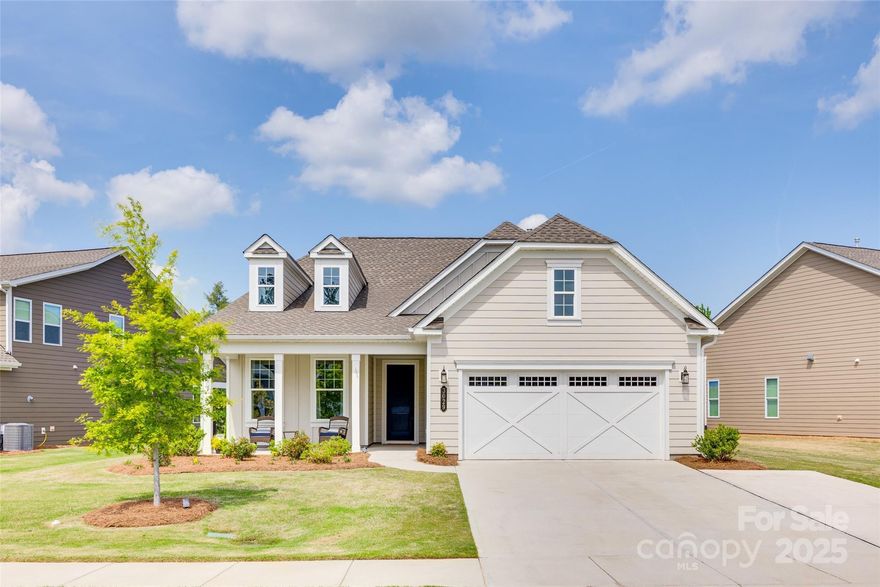 This Amazing One of A Kind Community only exists here at the Gentry in Handsmill on Lake Wylie.  This new Community consists of 131 homes.  You will love the open floor plan with beautiful LVP flooring, built in office lighted cabinets, custom design wall, custom electric blinds, expanded driveway with epoxy finished back porch and garage. Sit out back under the covered porch enjoying nature as yard faces the woods . Sellers added over 5k of scenic landscaping . This beautiful home sits on an wide oversized property.  The Gentry is a section of Handsmill on Lake Wylie's gated community.  Community Clubhouse for parties as well as a large outdoor pool, gym, playground area and Fireplace with BBQ set up. Community Events galore-  including Book Club, Bowling Club, Bunco, Game Night, Creative Club, Travel Group, Men's and Ladies Golf -off site, Ladies Lunch Group, Mahjong, Pickleball- off site, Walking Group and more!!
Call for more Info!!